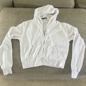 brandy melville crystal hoddie size small